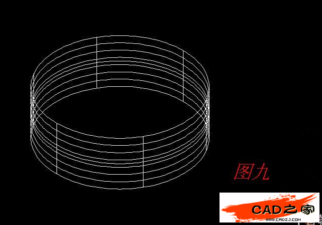 AutoCAD 2008三维教程：环形弹簧及弧线弹簧的几种画法_中国教程网