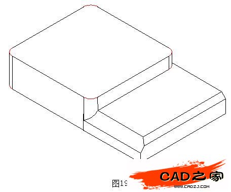 AutoCAD二维教程：细说机械零件轴测图的画法_中国教程网