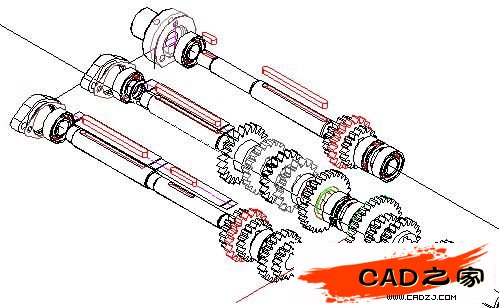 AutoCAD二维教程：细说机械零件轴测图的画法_中国教程网