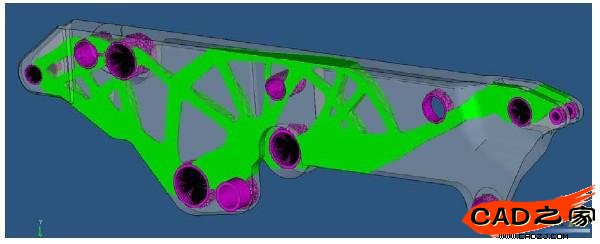 图6 Topology优化结果