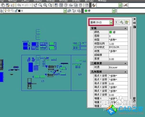 cad2010怎样使用快速选择删除大量直线