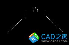 用CAD软件绘制吊灯的方法