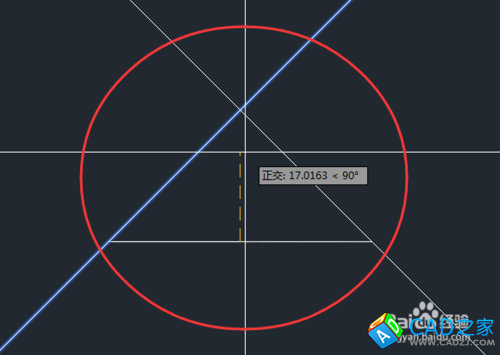 CAD教程：[25]根据三角形顶点绘制圆弧技巧