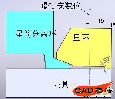 优化后装配示意图